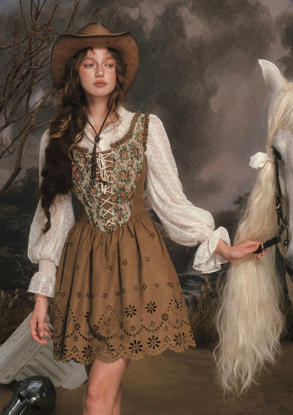 クラシカルジャリルブスエードドレス