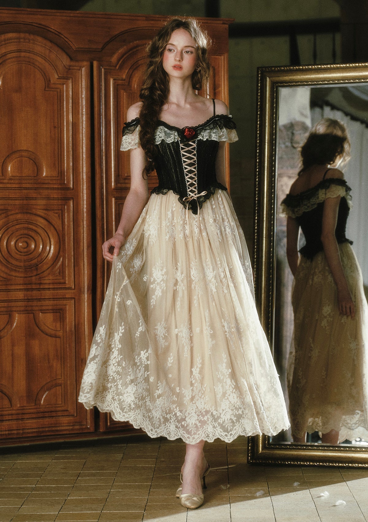レースメイド lacemade ホーキンスのお茶会ドレス ロリータドレス lacemade_jp との素敵なコラボレーションを楽しみました。「ホーキンス