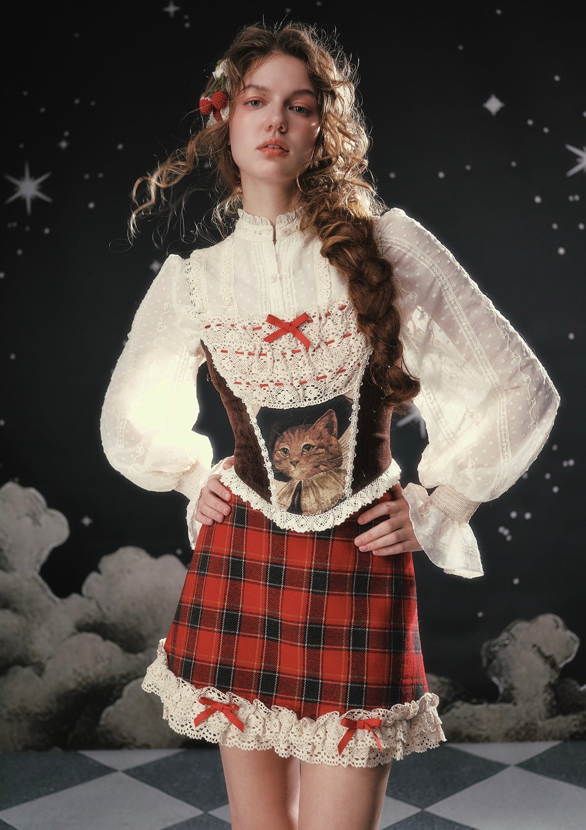 ナナママ　オーダーワンピースセット 個人デザイナーのお洋服ブランド｜女性用コルセット｜LaceMade