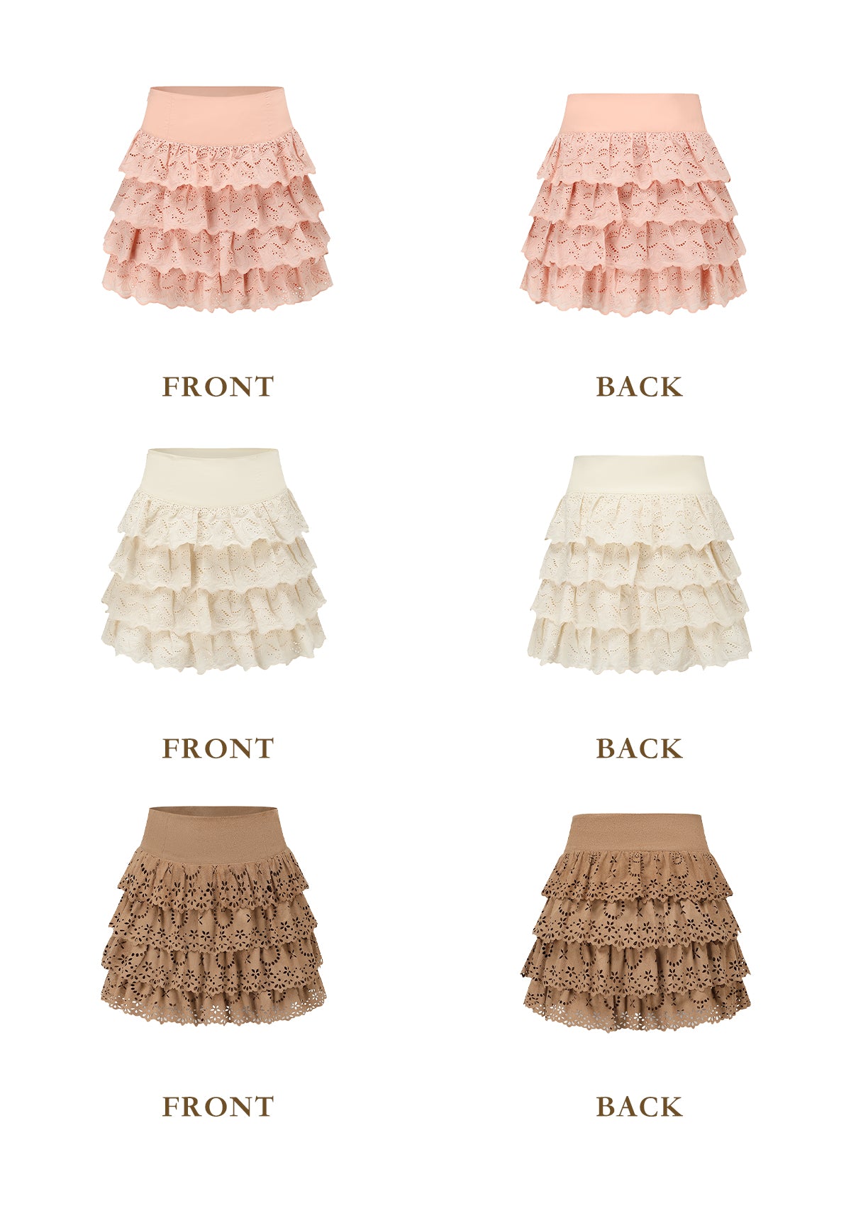 スカート low classic 24ss lace string skirt low classic 24ss lace string skirt