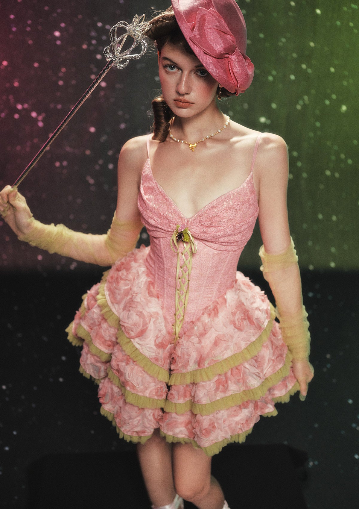 【新品タグ付】 LaceMade「ローズレディ」コルセットドレス　最終値下げ Individual Designer Clothing Brand | Women's Corset | LaceMade