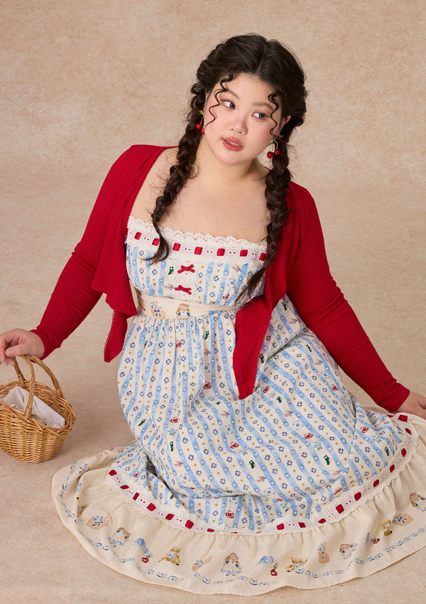 カーブ＆プラス お出かけストローハットドレス ベアーズキッチンワンピース