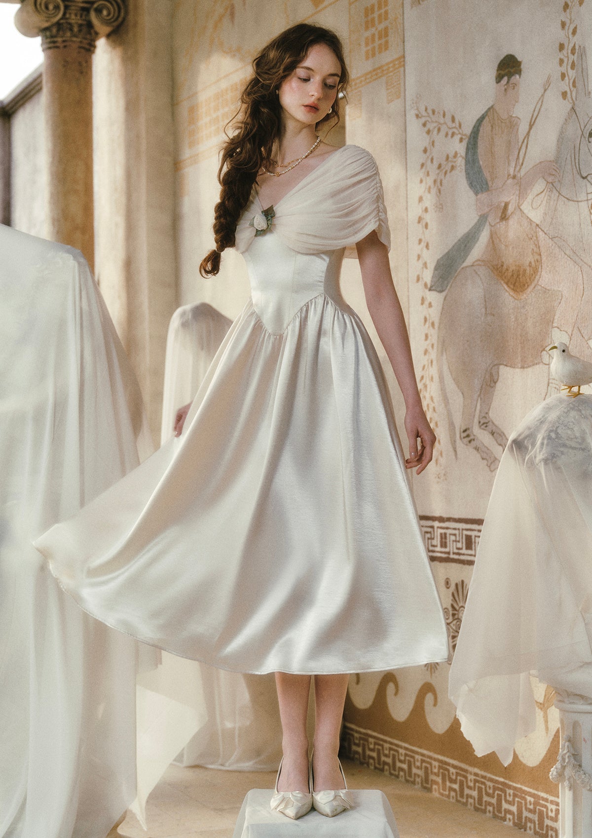レースメイド lacemade ホーキンスのお茶会ドレス ロリータドレス 個人デザイナーのお洋服ブランド｜女性用コルセット｜LaceMade
