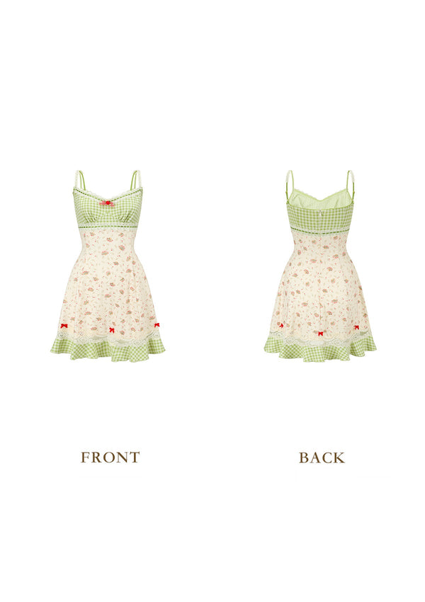 "Matcha Azuki" Dress