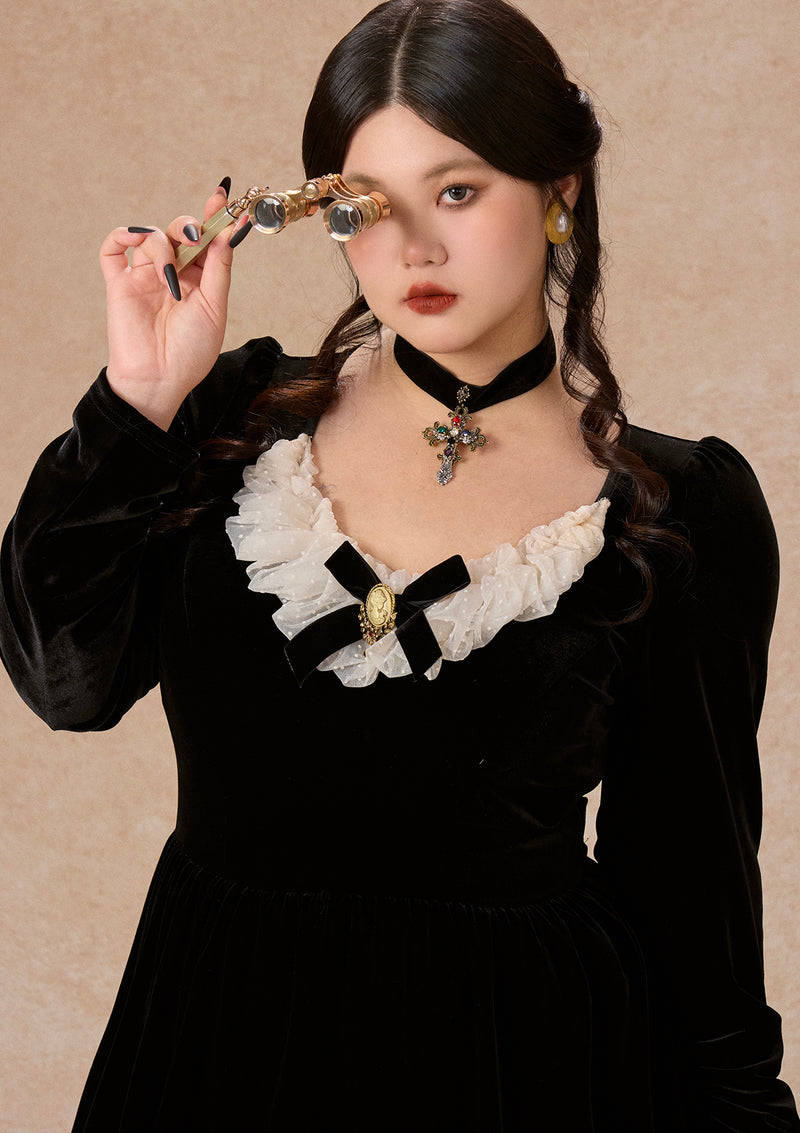 カーブ＆プラス デイ＆ナイトパーティードレス