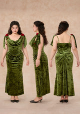 カーブ＆プラス グリーンウッドローズ　メタモルフォシス　ドレス