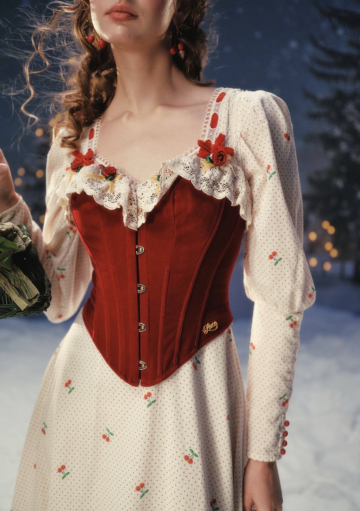 コルセット Cherry Bite Corset