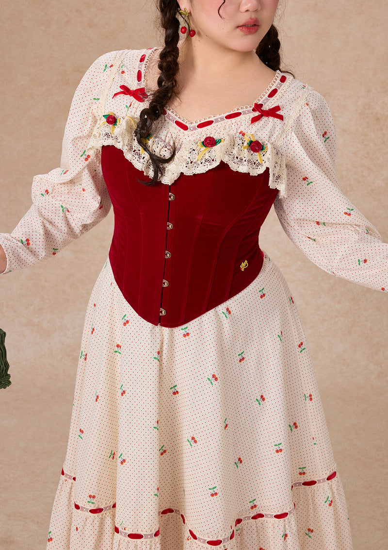 カーブ＆プラス チェリーバイト　コルセット