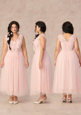 「ルイ14世のローズ」ドレス 大きいサイズ