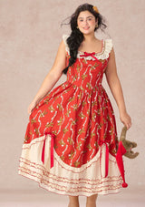 「くまのトマトソース」ドレス 大きいサイズ