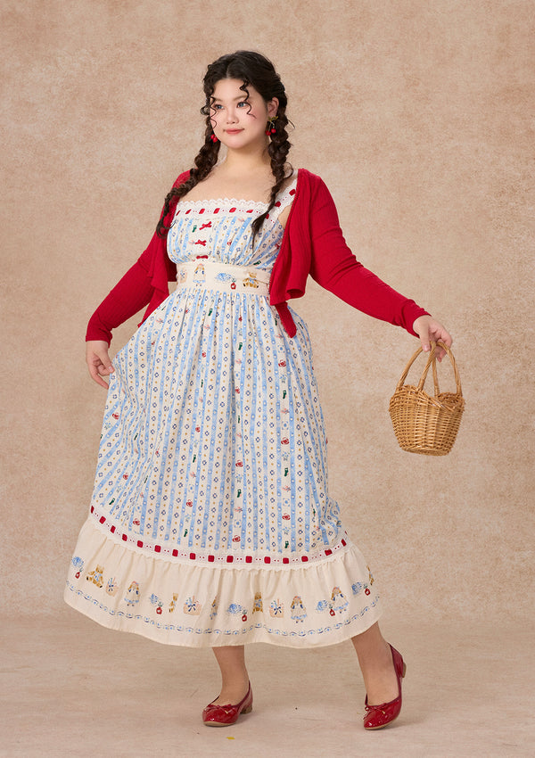 カーブ＆プラス お出かけストローハットドレス ベアーズキッチンワンピース