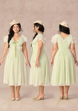 「春のお出かけ」ドレス 大きいサイズ