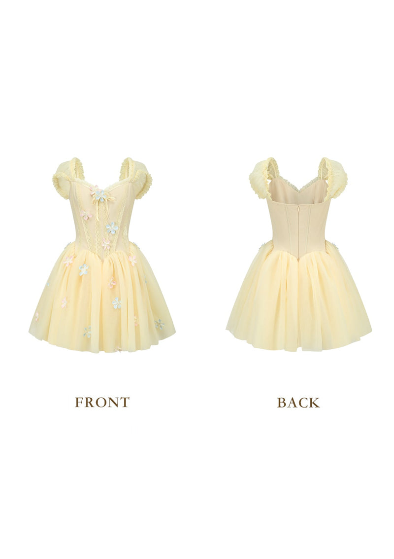 Flower Archer Corset Dress