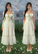 「ミントカラーのシーズン限定コルセット」ドレス