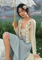 「薔薇の潮」ヘアクリップ