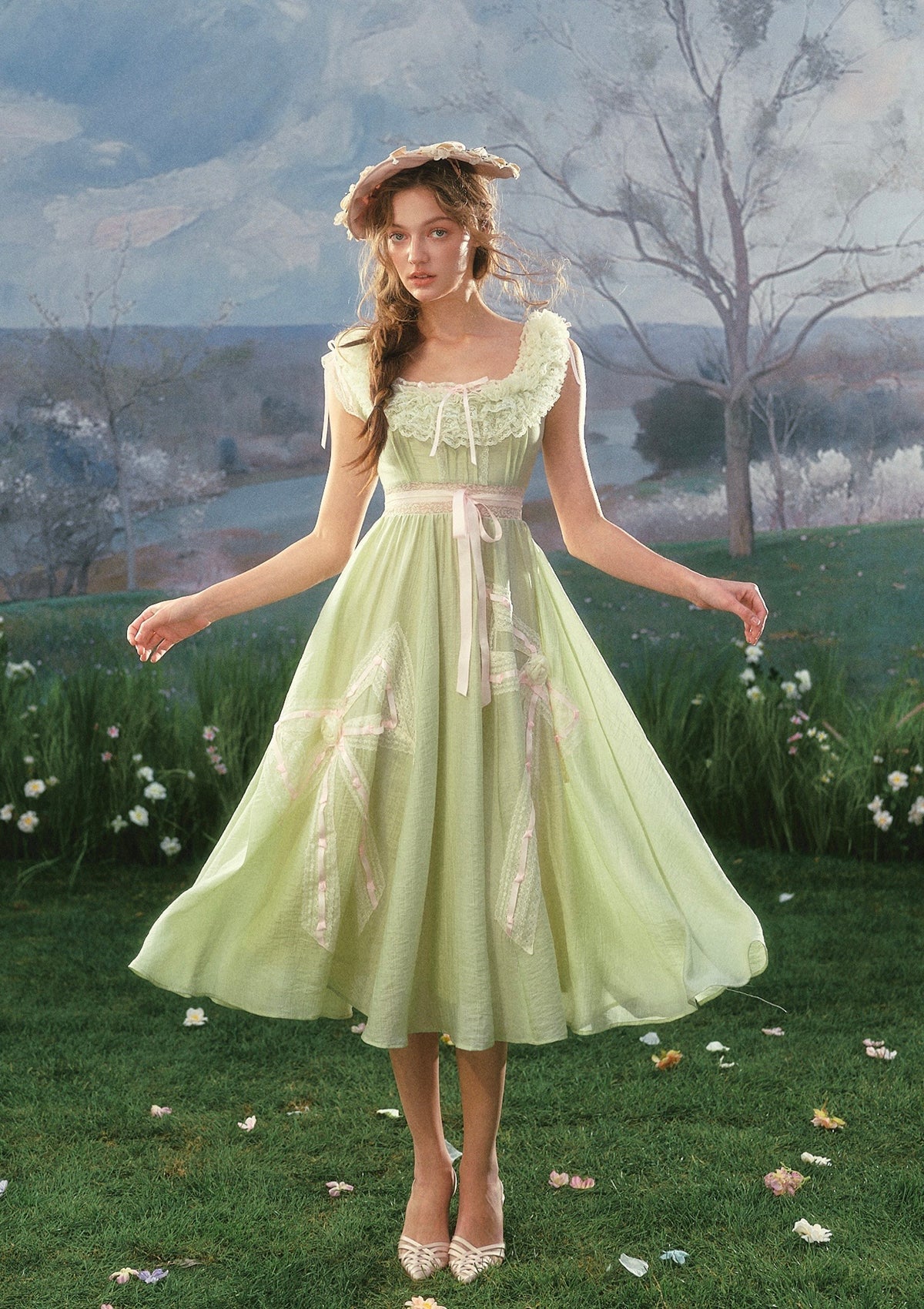 Green Kite Dress