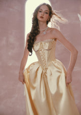 「ベルの金彩」ドレス