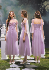 「紫アイリスの詩」ワンピース