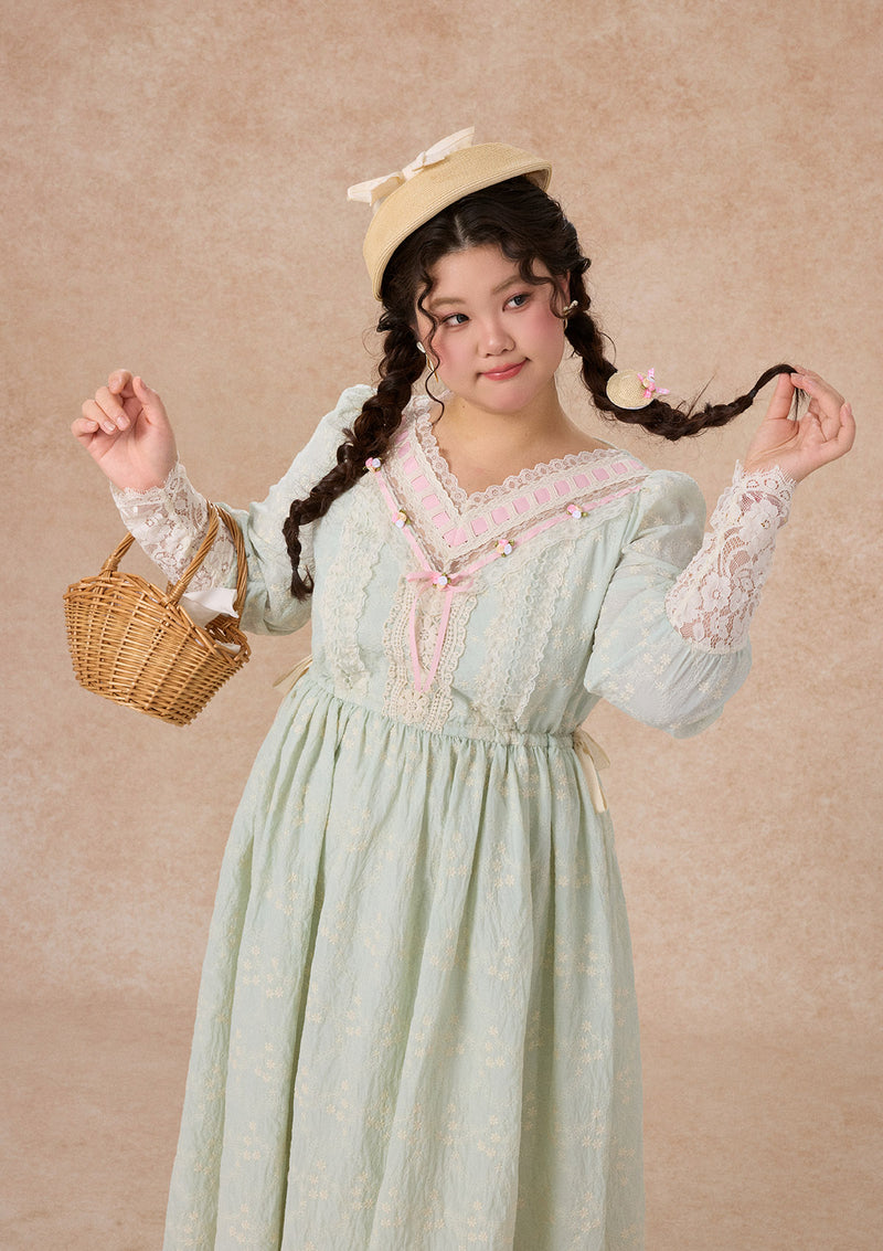 カーブ＆プラス お出かけストローハットドレス