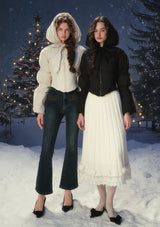 リトルホワイトウォリアー ダウンジャケット