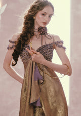 「紫金のアリア」ドレス