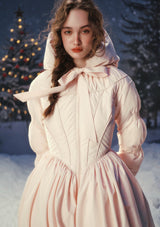 リトルピンクライディングフード ダウンコート