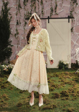 カーブ＆プラス パフュームドールハウス ニットカーディガン