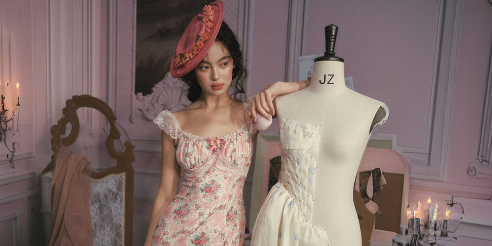 Lacemade レースメイドミニドレス 個人デザイナーのお洋服ブランド｜女性用コルセット｜LaceMade
