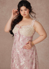 「花蔓の妖精の靴」ドレス 大きいサイズ