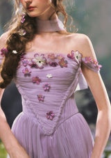 「紫アイリスの詩」ワンピース