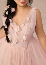 「ルイ14世のローズ」ドレス 大きいサイズ