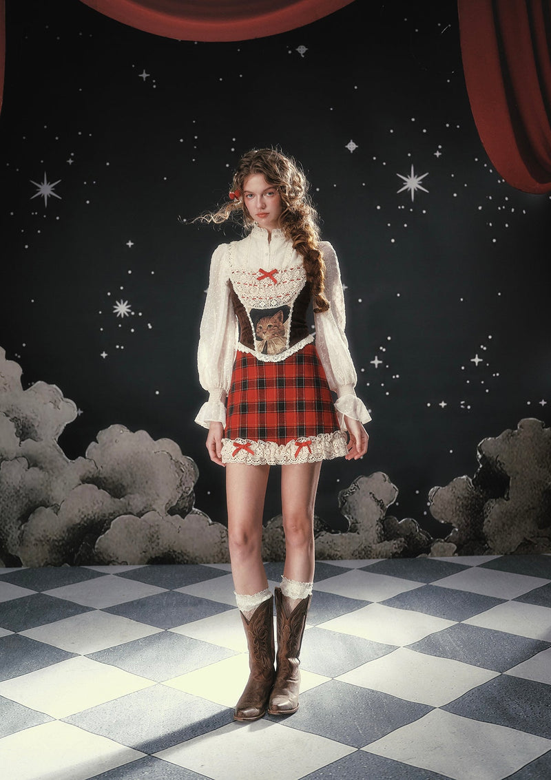 パペットキャットのノエル　スカート