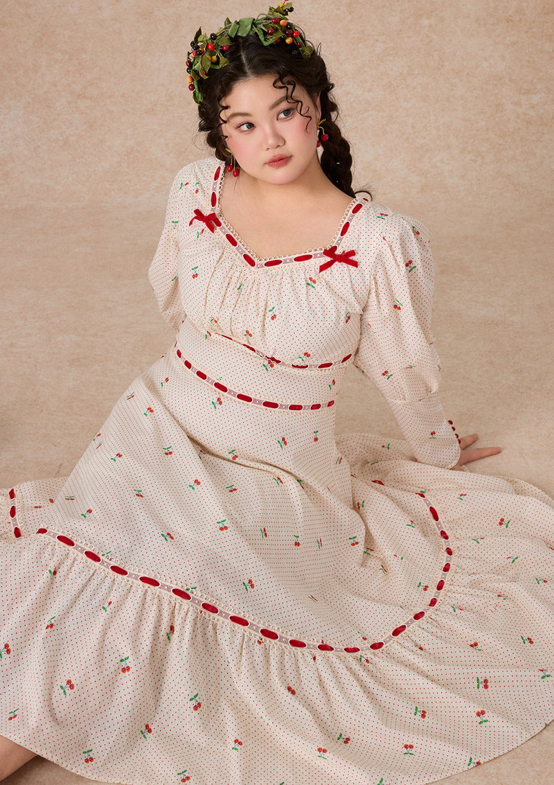 カーブ＆プラス チェリーバイト　ドレス