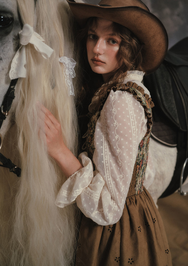 クラシカルジャリルブスエードドレス