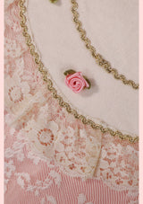 「バラのお茶休憩」ピロー