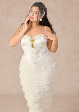 「聖なる告白」コルセットドレス 大きいサイズ