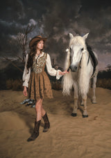 クラシカルジャリルブスエードドレス