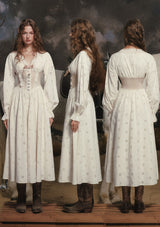 ホワイトチョコレートウォリアーコルセットドレス