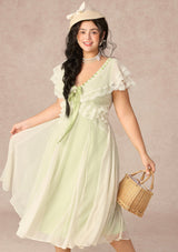 「春のお出かけ」ドレス 大きいサイズ