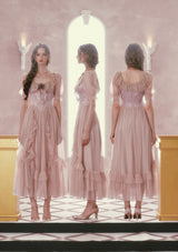 「紫の鴛鴦姫」ドレス