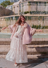 雪の国のお嬢様ケープ