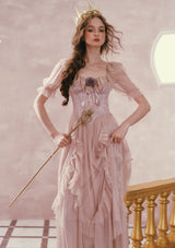 「紫の鴛鴦姫」ドレス