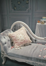 「バラのお茶休憩」ピロー