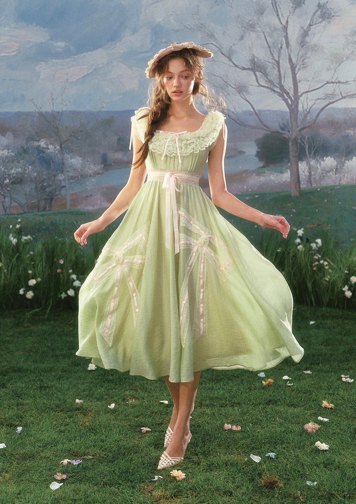 Green Kite Dress