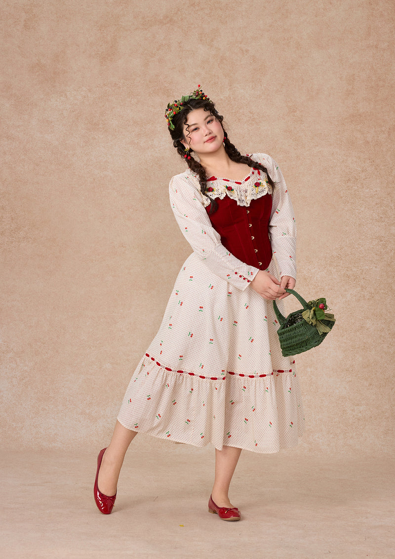 カーブ＆プラス チェリーバイト　コルセット