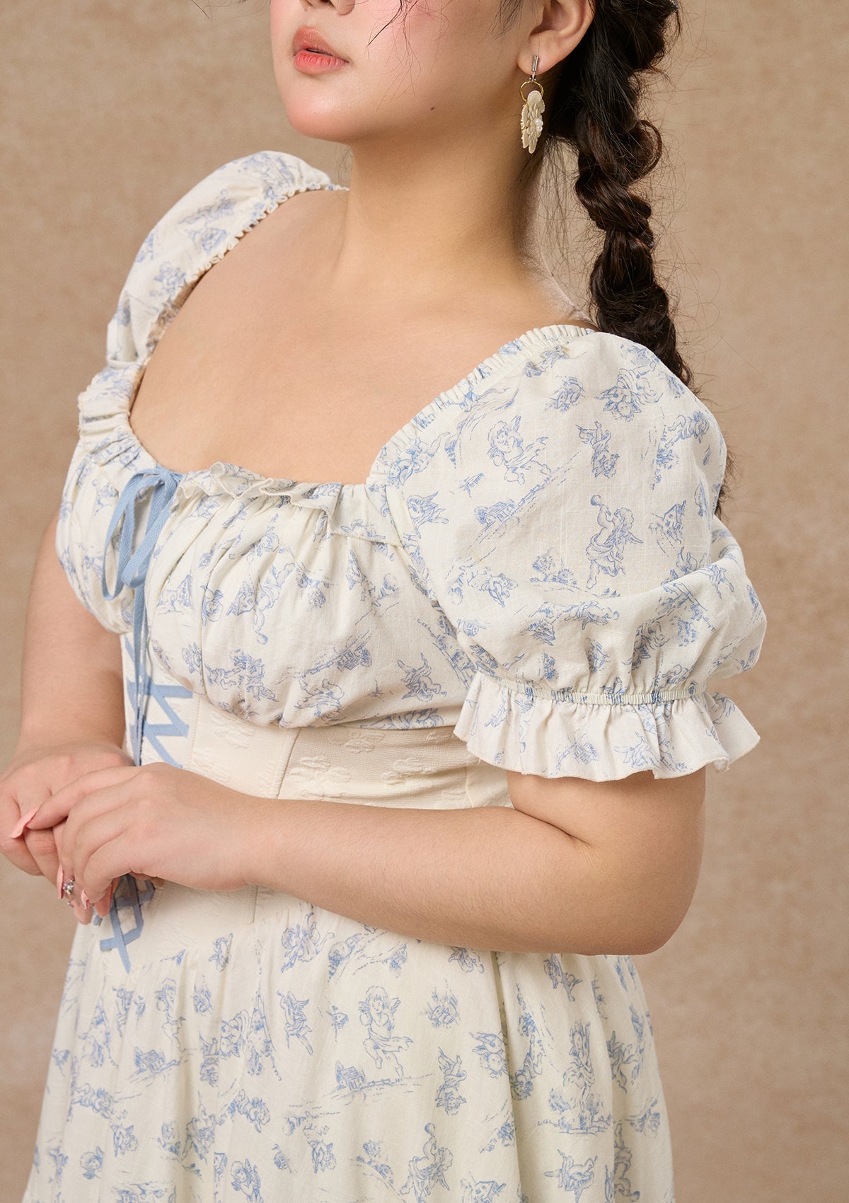 BORDERS at BALCONY × DANSKIN コルセットドレス BORDERS at BALCONY×DANSKIN コルセットドレス