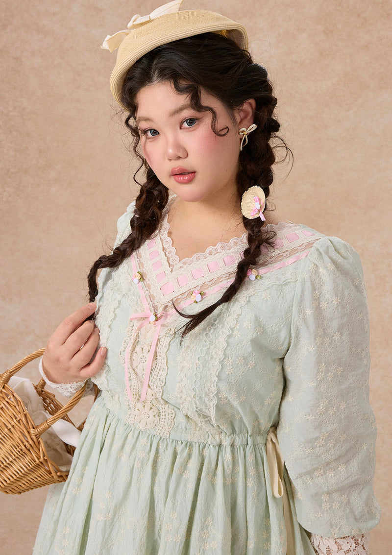 カーブ＆プラス お出かけストローハットドレス