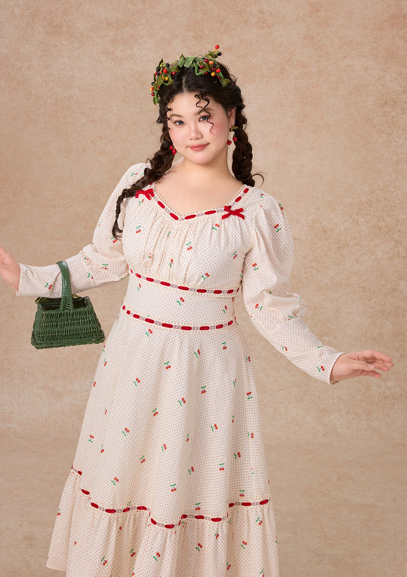 カーブ＆プラス チェリーバイト　ドレス