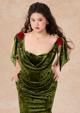 カーブ＆プラス グリーンウッドローズ　メタモルフォシス　ドレス