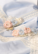 「薔薇の潮」ヘアクリップ